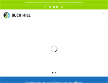 Tablet Screenshot of buckhill.com